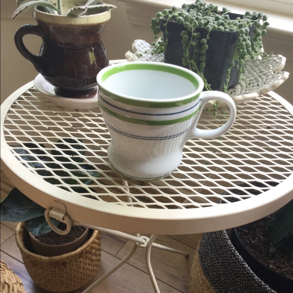 Green White Blue Starbucks Mug